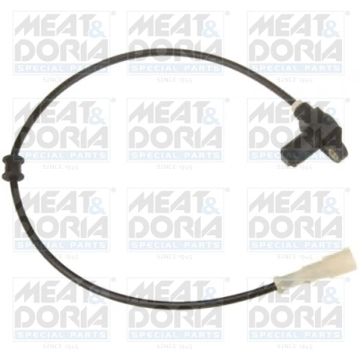 Sensor, wheel speed